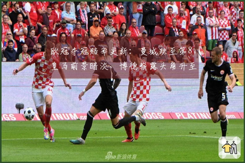 欧冠夺冠赔率更新：曼城跌至第8，皇马前景暗淡，博德崭露头角升至第9