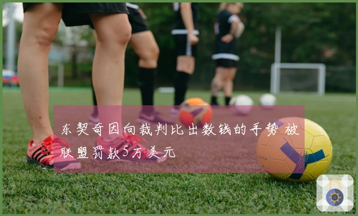 东契奇因向裁判比出数钱的手势 被联盟罚款5万美元